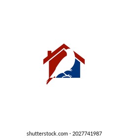 simple and elegant bird logo