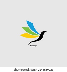 Simple and elegant Bird Logo is great for your business