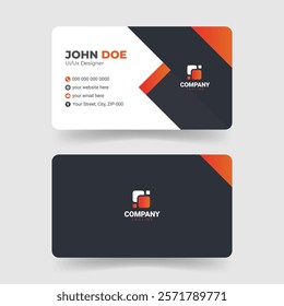 Simple Elegant Business Card Template Design