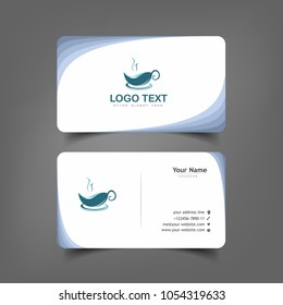 Simple Elegant Business Card Templates with Soft Arch Styles, Identity Card Templates