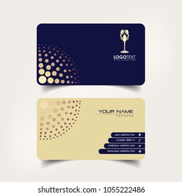 Simple Elegant Business Card Templates With Pixel Density Styles, Identity Card Templates