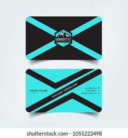 Simple Elegant Business Card Templates with Light Line Styles, Identity Card Templates