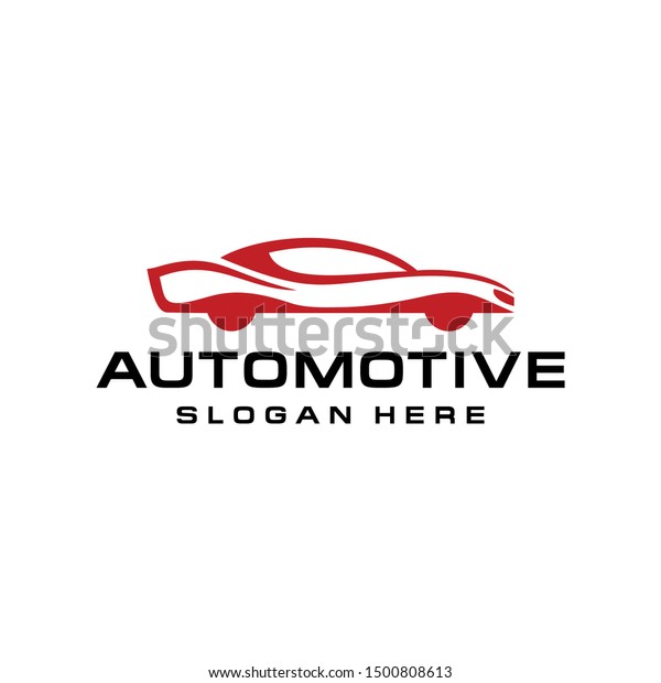 Simple elegant car logo design vector for
business company