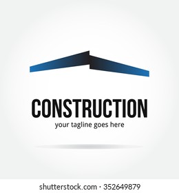 simple and elegant construction logo design