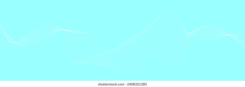 simple elegant curve abstract background ice blue