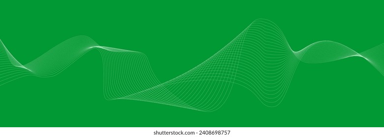 simple elegant curve abstract background grass green