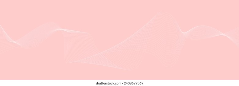 einfache, elegante Kurve abstrakter Hintergrund verblasst rosa