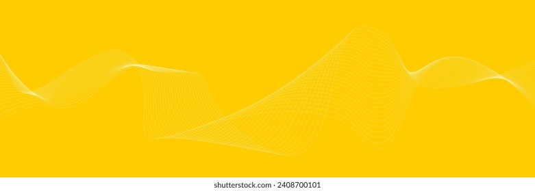 simple elegant curve abstract background deep yellow