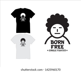 Simple &  Elegant, design for T-shirt, logo and symbol