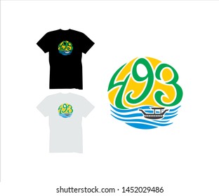 Simple &  Elegant, design for T-Shirt, symbol, logo, emblem