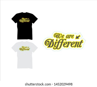 Simple &  Elegant, design for T-Shirt, symbol, logo, emblem