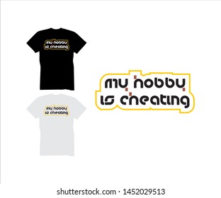 Simple &  Elegant, design for T-Shirt, symbol, logo, emblem