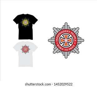 Simple &  Elegant, design for T-Shirt, symbol, logo, emblem