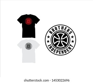 Simple &  Elegant, design for T-Shirt, symbol, logo, emblem