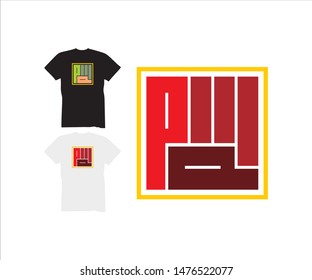 Simple &  Elegant, Design for T-Shirt, symbol and logo