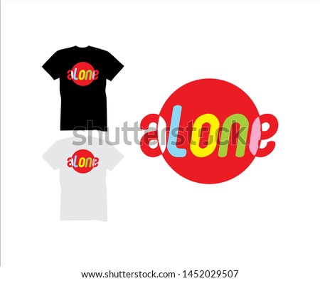 Simple &  Elegant, design for T-Shirt, symbol, logo, emblem