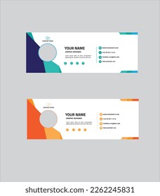 Simple and elegant email signature design