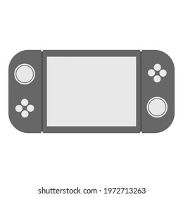 simple and elegant game console vector transparent background