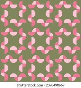 Las formas geométricas simples y elegantes decorarán cualquier superficie o cosa y lo harán atractivo. Patrón sin fisuras para impresiones, textiles, web, publicidad y cualquier proyecto de diseño.