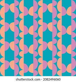 Las formas geométricas simples y elegantes decorarán cualquier superficie o cosa y lo harán atractivo. Patrón sin fisuras para impresiones, textiles, web, publicidad y cualquier proyecto de diseño.