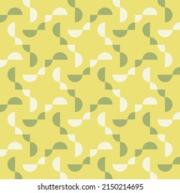 Simple and elegant geometric shapes will decorate any surface or thing and make it attractive. Rounded seamless pattern for prints, textile, web, advertising and any design projects.