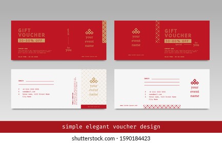 Simple Elegant Gift Voucher Sale 