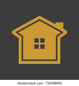 Simple Elegant Golden House