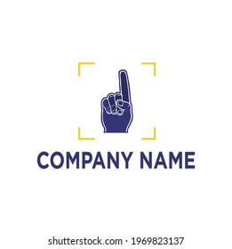 A simple and elegant hand logo is perfect for your business.