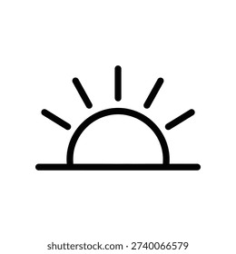 Simple and elegant hand-drawn black chalk rainbow on a clean white background, evoking hope, positivity, and minimalist design for commercial use.