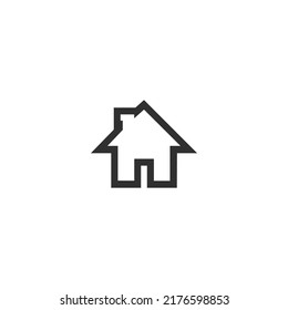 Diseño de logotipo en casa sencillo y elegante