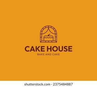 Simple and elegant homemade bakery logo collection. Hand drawn modern style logos