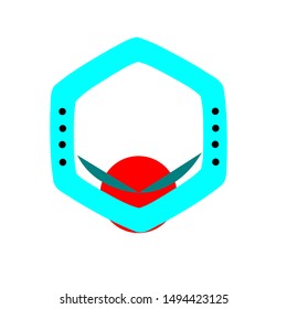 simple and elegant insect mask vector