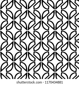 Simple elegant lace pattern in art deco style.