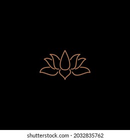 simple and elegant leaf logo depicting growth for beauty business