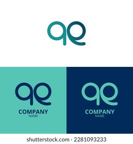 Simple and elegant Letter AE logo, with beautiful gradient colors. suitable for strengthening your business identity.