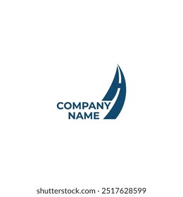 Simple elegant letter H logo design.
