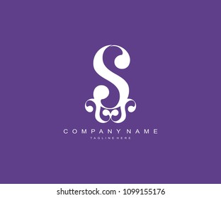 Simple Elegant Letter S Logo Design