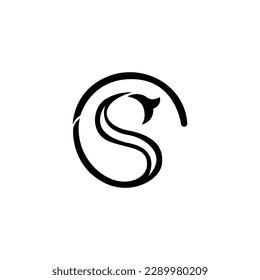 Simple Elegant Letter S Logo Design