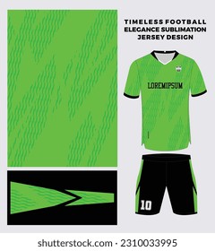 Simple elegant light green sublimation jersey
