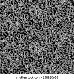 Simple, elegant linear seamless vector pattern in black and white. Graphic texture for web, print, Christmas gift wrapping, fashion, invitation card background, textile, fabric, holiday home decor