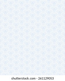 Simple elegant linear vector pattern in 1920s style. Modern art deco background with lines and geometric ornament in white silver color