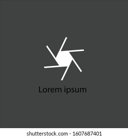 The simple elegant logo of company with blackn