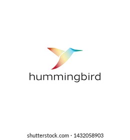 simple and elegant logo design with bird