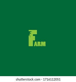 simple elegant logo of FARM 