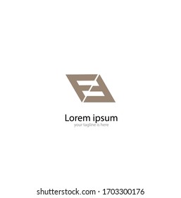 un sencillo y elegante logotipo de la letra F