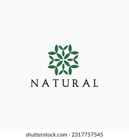 Simple elegant logo, luxury logo design concept with combination mark style
