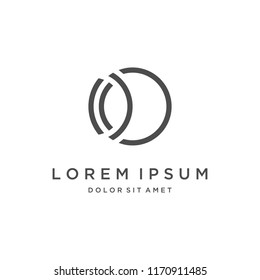 Simple Elegant Logo, Minimalist Logo, Line Art Style