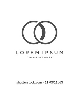 Simple Elegant Logo, Minimalist Logo, Line Art Style