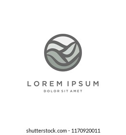 Simple Elegant Logo, Minimalist Logo, Line Art Style
