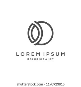 Simple Elegant Logo, Minimalist Logo, Line Art Style